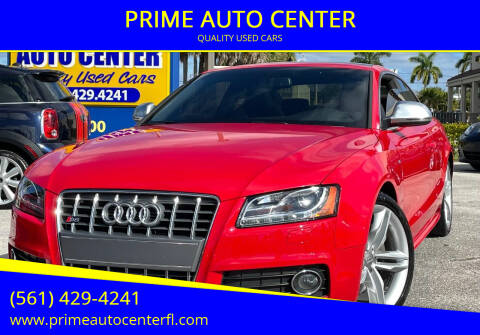 2009 Audi S5 for sale at PRIME AUTO CENTER in Palm Springs FL