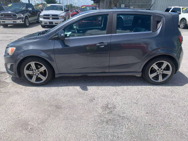 2013 Chevrolet Sonic RS Manual