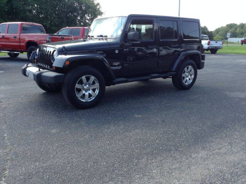 2013 Jeep Wrangler Unlimited for sale at Darryl's Trenton Auto Sales in Trenton TN