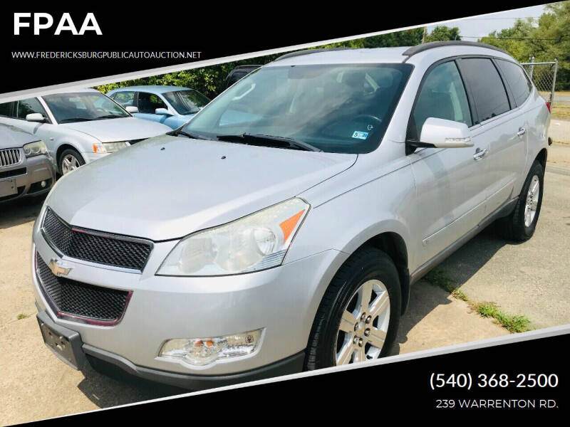 2010 Chevrolet Traverse for sale at FPAA in Fredericksburg VA