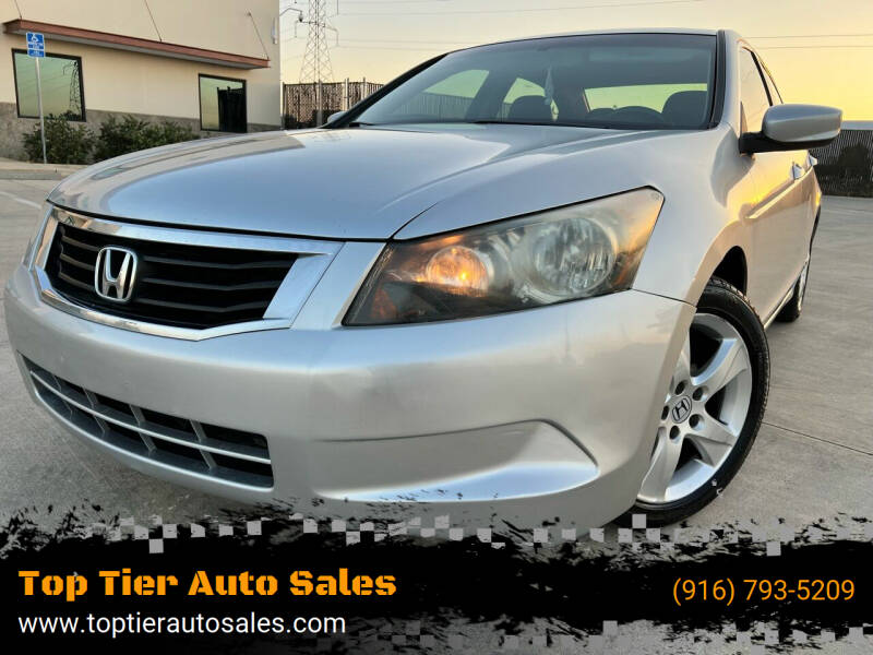 2009 Honda Accord for sale at Top Tier Auto Sales in Sacramento CA
