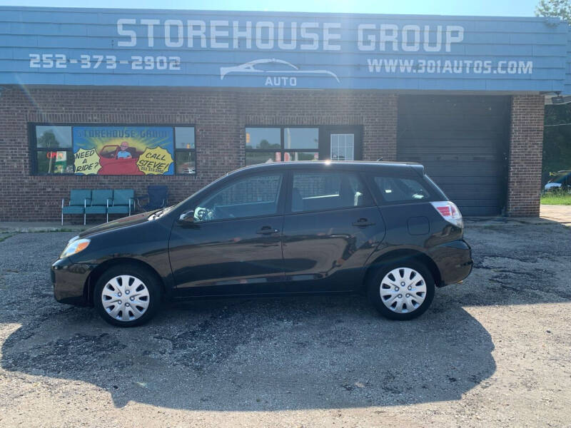 2005 Toyota Matrix for sale at Storehouse Group in Wilson NC