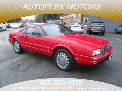1992 Cadillac Allante for sale at Autoplex Motors in Lynnwood WA