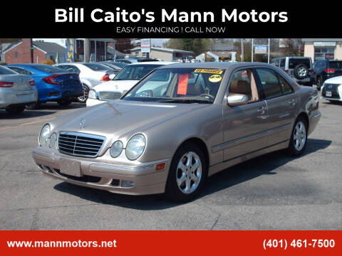 2002 Mercedes-Benz E-Class for sale at Mann Motors Inc. in Warwick RI