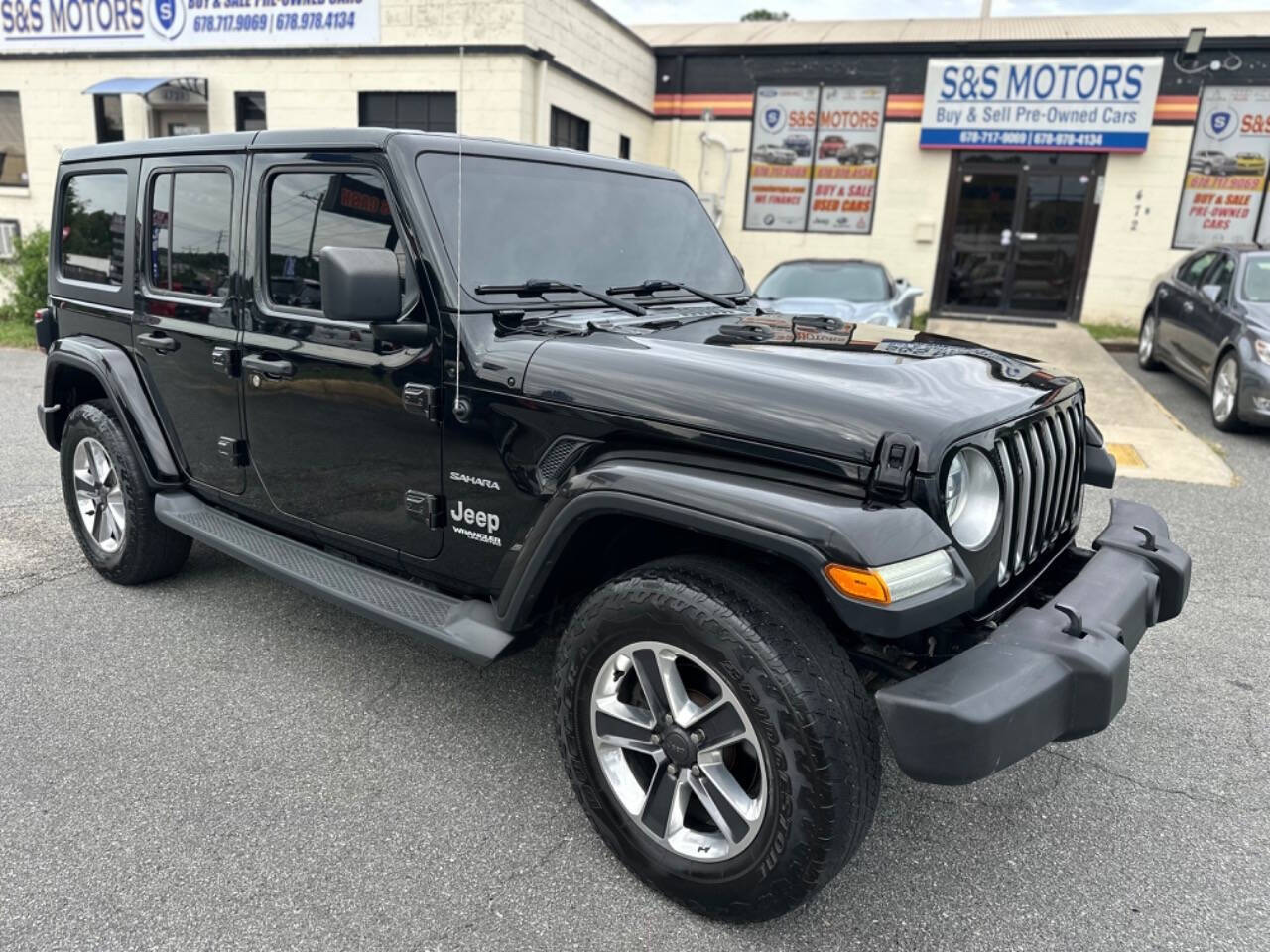 2019 Jeep Wrangler Unlimited for sale at S & S Motors in Marietta, GA