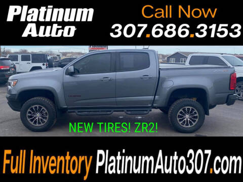 2018 Chevrolet Colorado for sale at Platinum Auto in Gillette WY