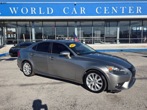 2016 Lexus IS 200t for sale at WORLD CAR CENTER & FINANCING LLC in Kissimmee FL