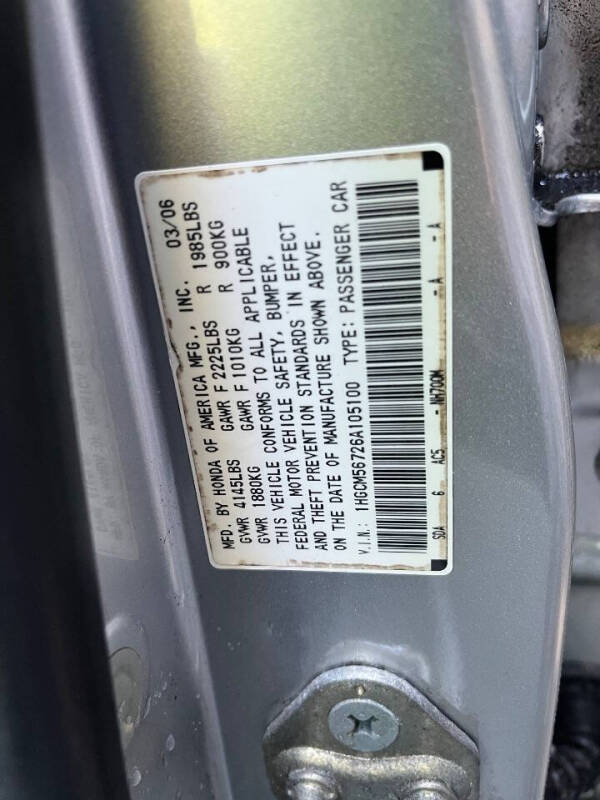 2006 Honda Accord EX