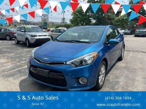 2014 Kia Forte Koup for sale at S & S Auto Sales in Franklin WI