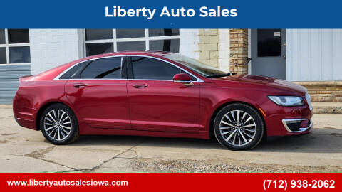 2017 Lincoln MKZ for sale at Liberty Auto Sales in Merrill IA