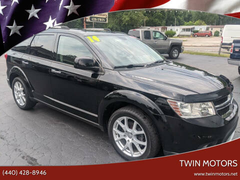 2014 Dodge Journey for sale at TWIN MOTORS in Madison OH