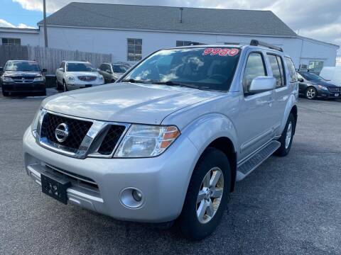 2012 Nissan Pathfinder for sale at MBM Auto Sales and Service - MBM Auto Sales/Lot B in Hyannis MA