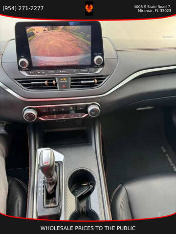 2020 Nissan Altima 2.5 SR