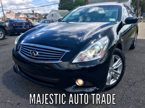 2011 Infiniti G25 Sedan for sale at Majestic Auto Trade in Easton PA