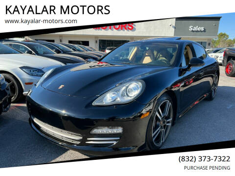 2013 Porsche Panamera for sale at KAYALAR MOTORS in Houston TX