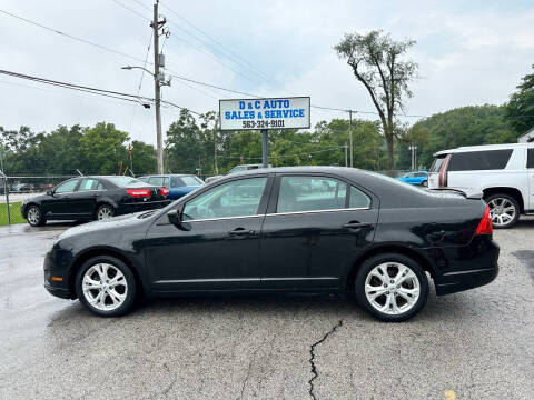 2012 Ford Fusion for sale at D&C Auto Sales LLC in Davenport IA