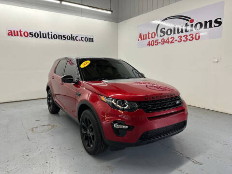 2016 Land Rover Discovery Sport for sale at Auto Solutions in Warr Acres OK