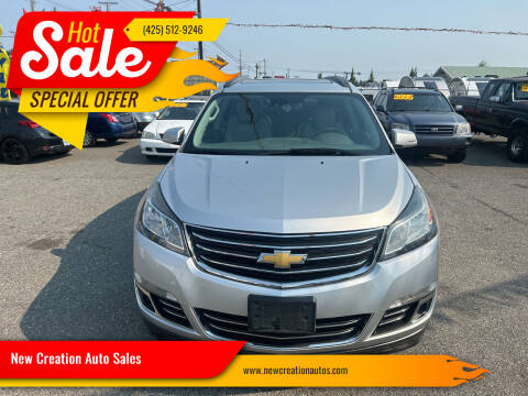 2014 Chevrolet Traverse for sale at New Creation Auto Sales in Everett WA