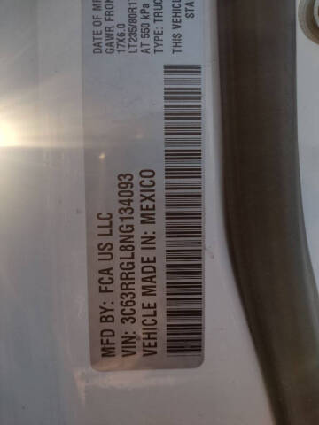 2022 RAM 3500 Tradesman