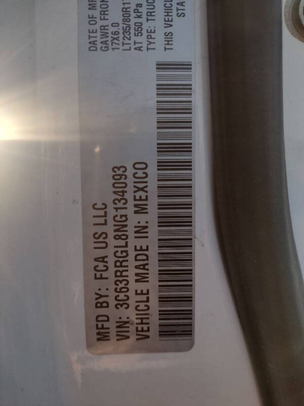 2022 RAM 3500 Tradesman