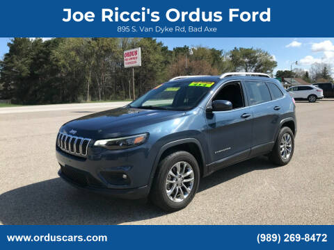 2020 Jeep Cherokee for sale at Joe Ricci's Ordus Ford in Bad Axe MI