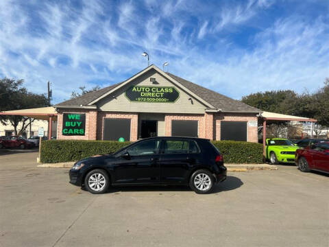 2017 Volkswagen Golf for sale at Auto Class Direct in Plano TX