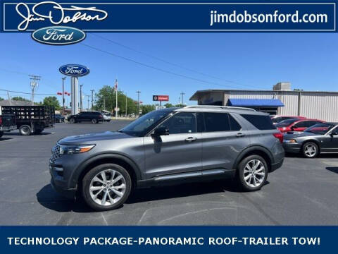 2021 Ford Explorer for sale at Jim Dobson Ford in Winamac IN