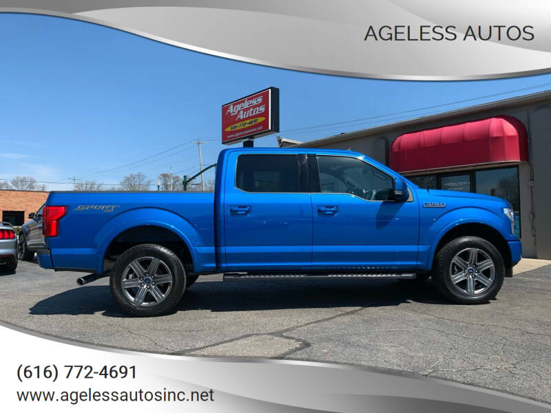 2020 Ford F-150 for sale at Ageless Autos in Zeeland MI