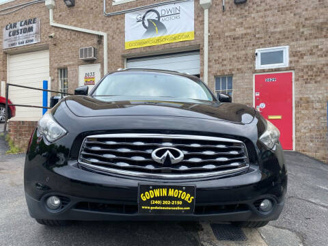 2010 Infiniti FX35 for sale at Godwin Motors INC in Silver Spring MD