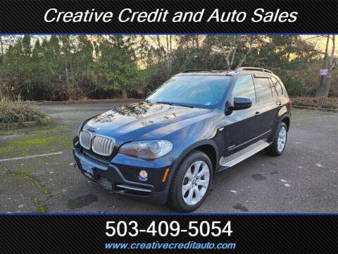 2009 BMW X5 for sale at Creative Credit & Auto Sales in Salem OR
