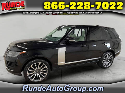 2018 Land Rover Range Rover for sale at Runde PreDriven in Hazel Green WI