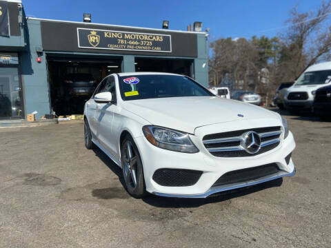 2015 Mercedes-Benz C-Class for sale at King Motor Cars in Saugus MA