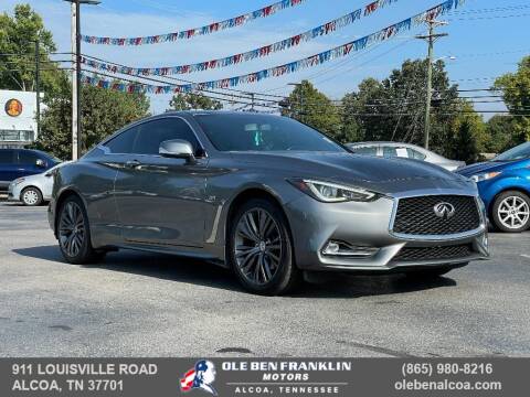 2017 Infiniti Q60 for sale at Ole Ben Franklin Motors Clinton Highway in Knoxville TN