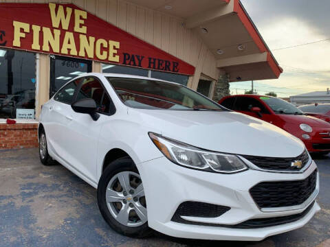 2017 Chevrolet Cruze for sale at Caspian Auto Sales in Oklahoma City OK