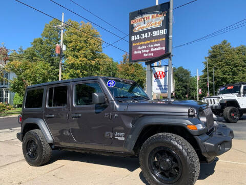 2020 Jeep Wrangler Unlimited for sale at Harborcreek Auto Gallery in Harborcreek PA