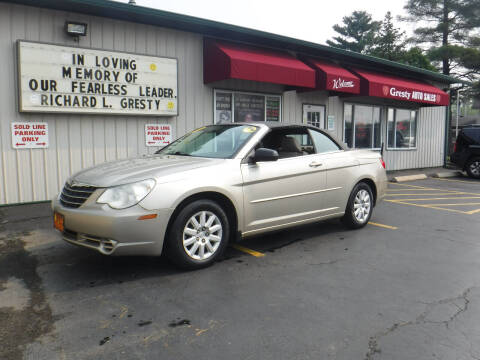 2008 Chrysler Sebring for sale at GRESTY AUTO SALES in Loves Park IL