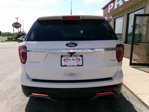 2019 Ford Explorer Platinum