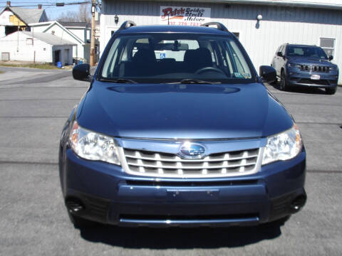 2011 Subaru Forester for sale at Peter Postupack Jr in New Cumberland PA