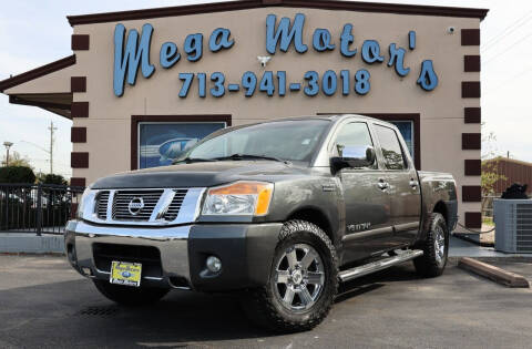 2012 Nissan Titan for sale at MEGA MOTORS in South Houston TX