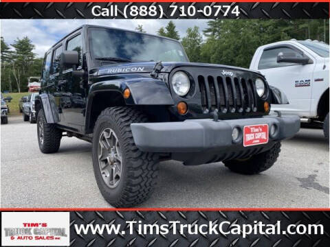 2013 Jeep Wrangler Unlimited for sale at TTC AUTO OUTLET/TIM'S TRUCK CAPITAL & AUTO SALES INC ANNEX in Epsom NH