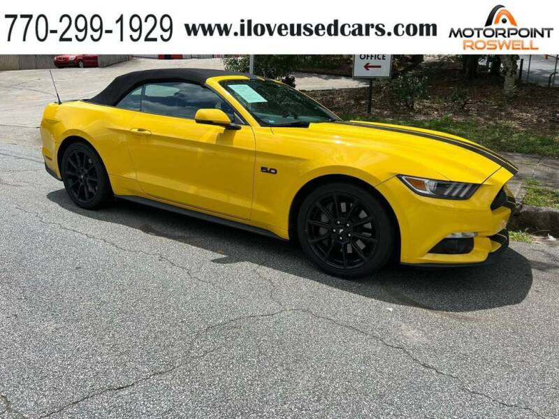 2016 Ford Mustang for sale at Motorpoint Roswell in Roswell GA