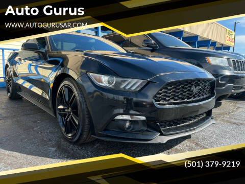 2015 Ford Mustang for sale at Auto Gurus in Little Rock AR