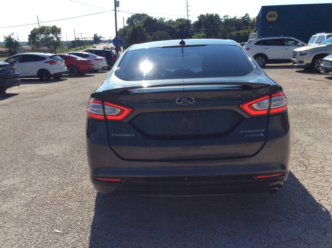 2015 Ford Fusion Hybrid for sale at SPRINGTIME MOTORS in Huntsville, TX