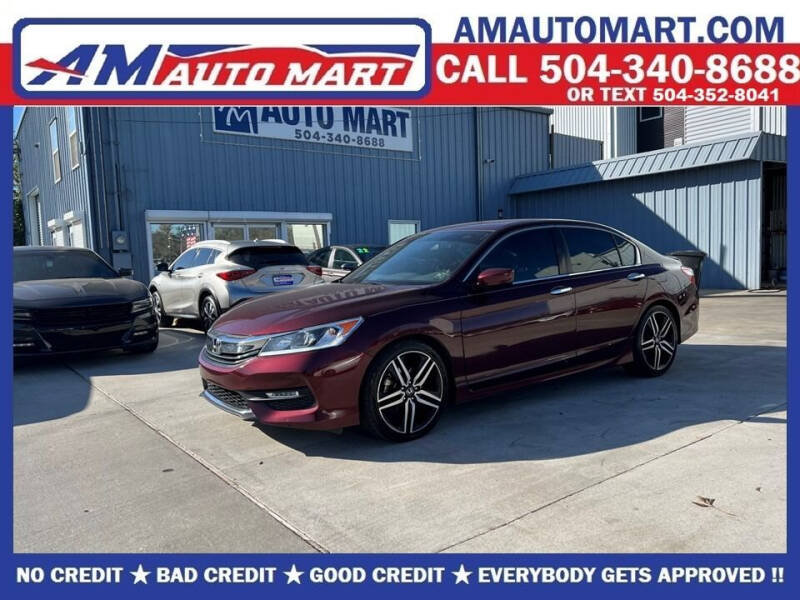 2016 Honda Accord for sale at AM Auto Mart Marrero LLC in Marrero LA