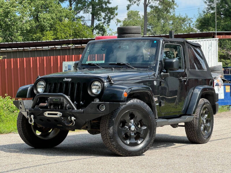 2015 Jeep Wrangler for sale at Hidalgo Motors Co in Houston TX