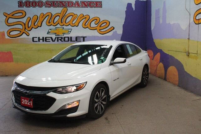 Used 2021 Chevrolet Malibu RS with VIN 1G1ZG5ST4MF053447 for sale in Grand Ledge, MI