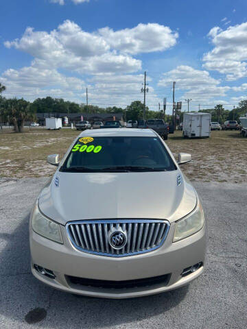 2010 Buick LaCrosse for sale at GOLDEN GATE AUTOMOTIVE,LLC in Zephyrhills FL