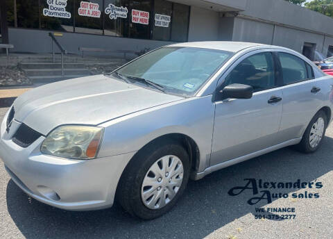 2006 Mitsubishi Galant for sale at Alexander's Auto Sales in North Little Rock AR