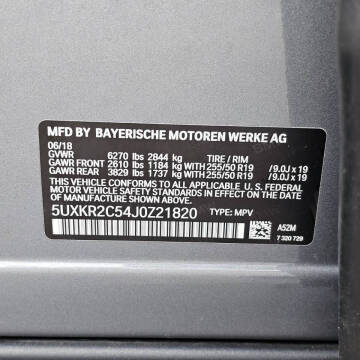 2018 BMW X5 sDrive35i