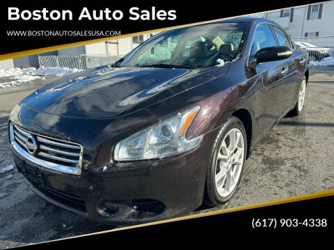 2013 Nissan Maxima for sale at Boston Auto Sales in Brighton MA